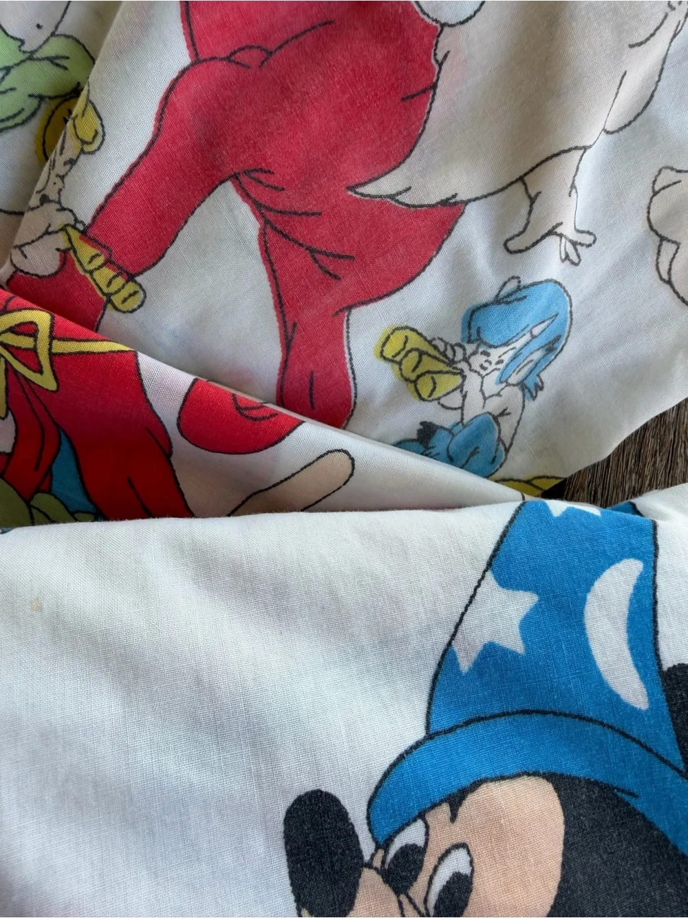 VTG Disney Fantasia 3-Piece Sheet Set Centaurettes Pegasus Cupids Hippos Rare